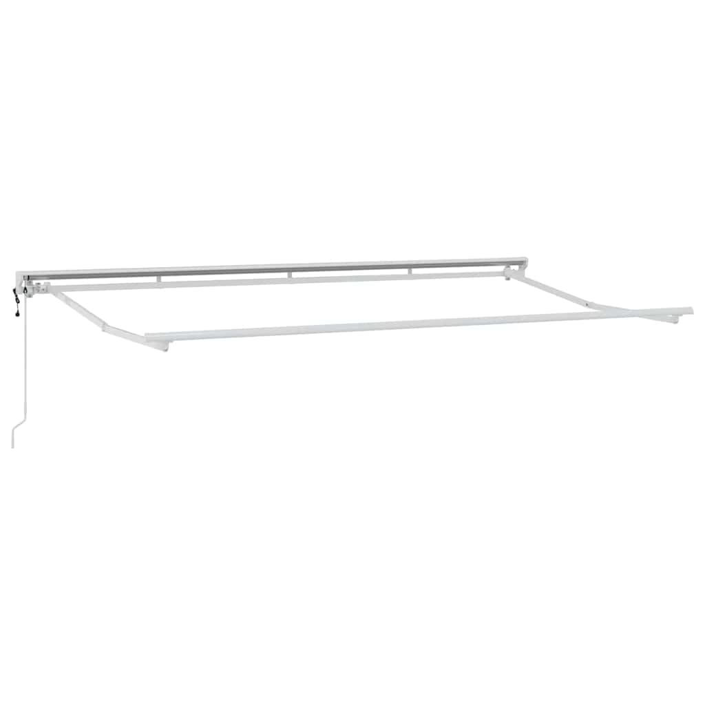 Markiseramme Gul og Hvid 350 x 200 cm