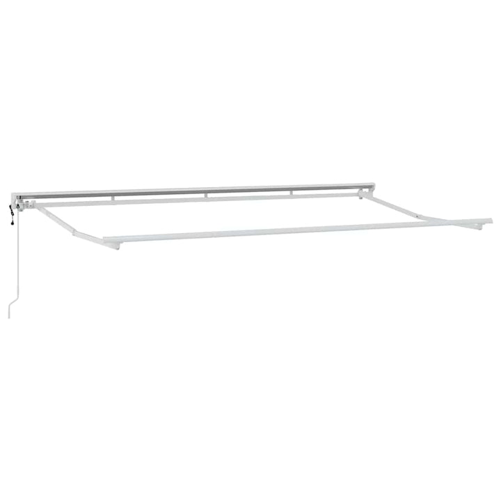 Markiseramme Gul og Hvid 350 x 200 cm