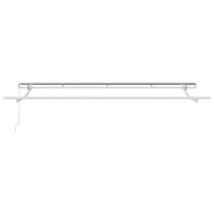 Utrækkelig Markise Gul 350 x 200 cm Stof