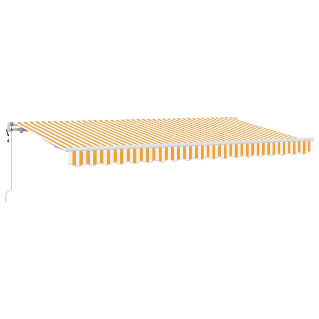 Utrækkelig Markise Gul 350 x 200 cm Stof