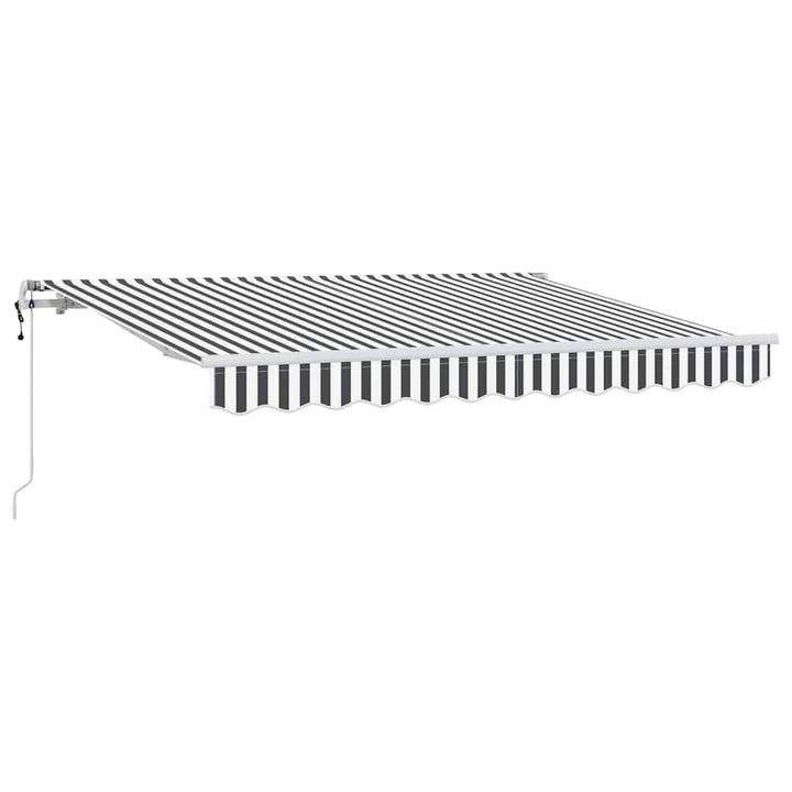 Utrækkelig Markise Antracit 350 x 200 cm Stof