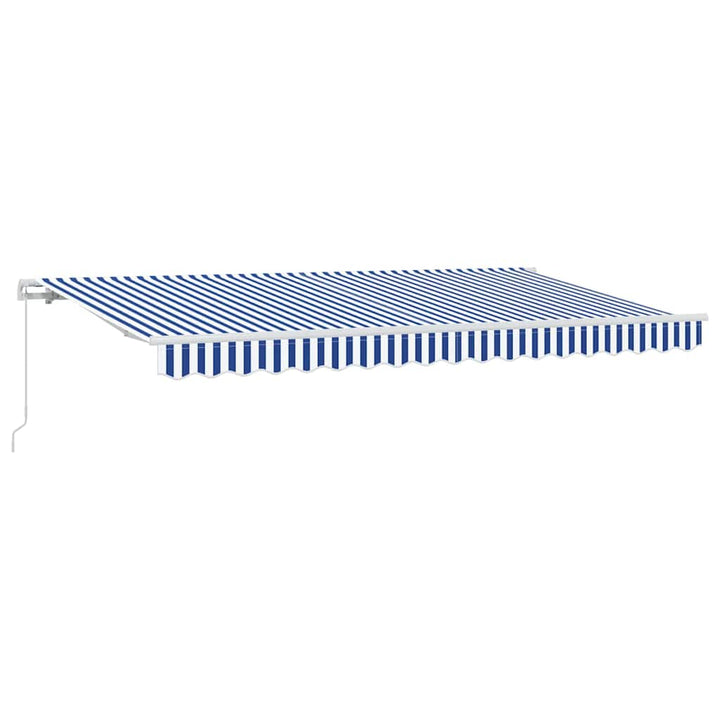 Utrækkelig Markise Blå 400 x 200 cm Stof