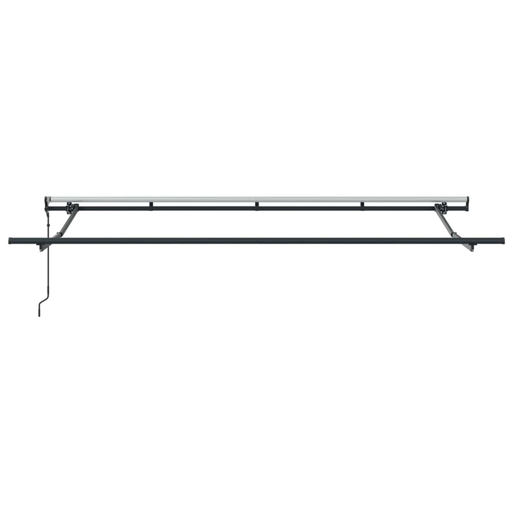 Utrækkelig Markise Blå og Hvid 400 x 200 cm