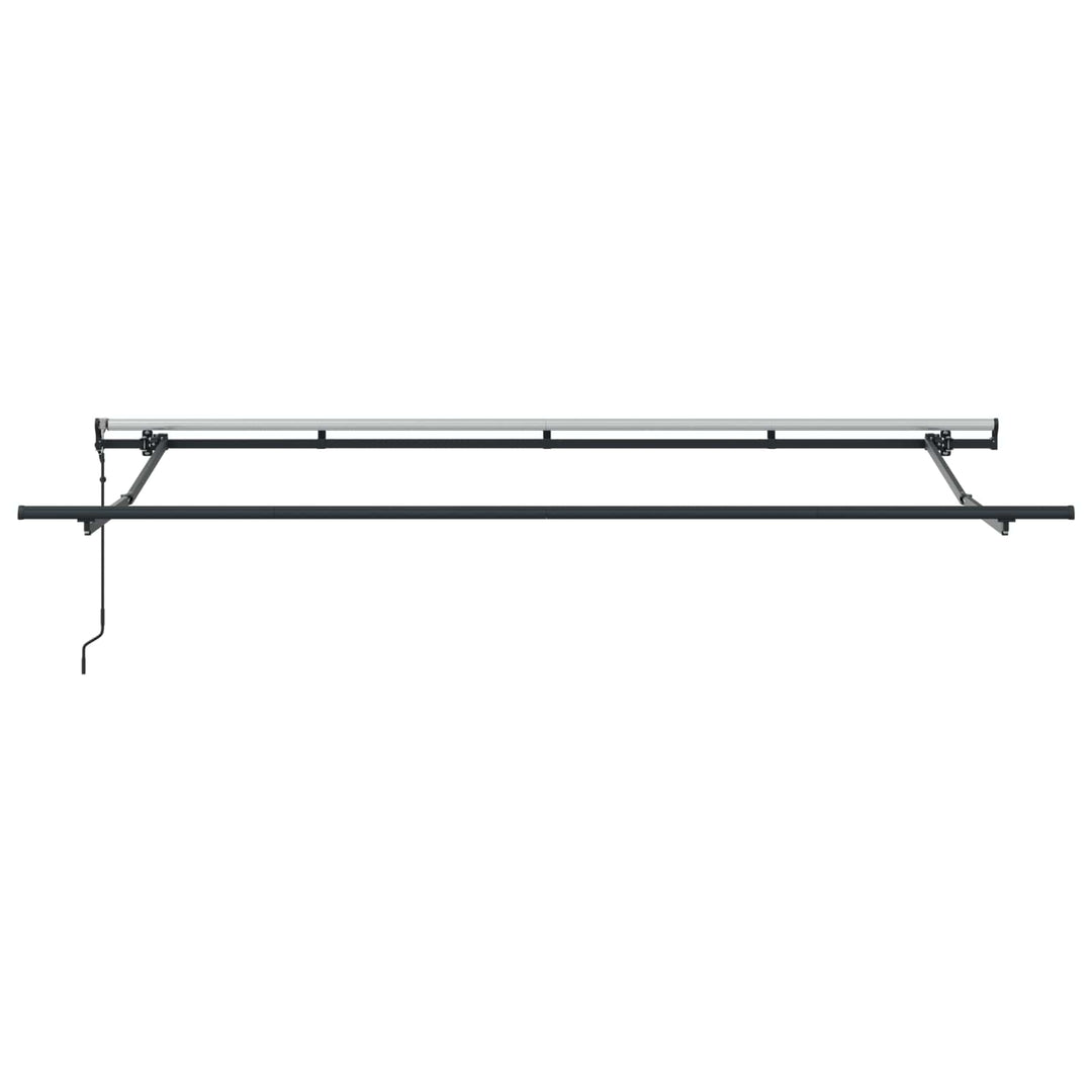 Utrækkelig Markise Antracit 400 x 200 cm Stof