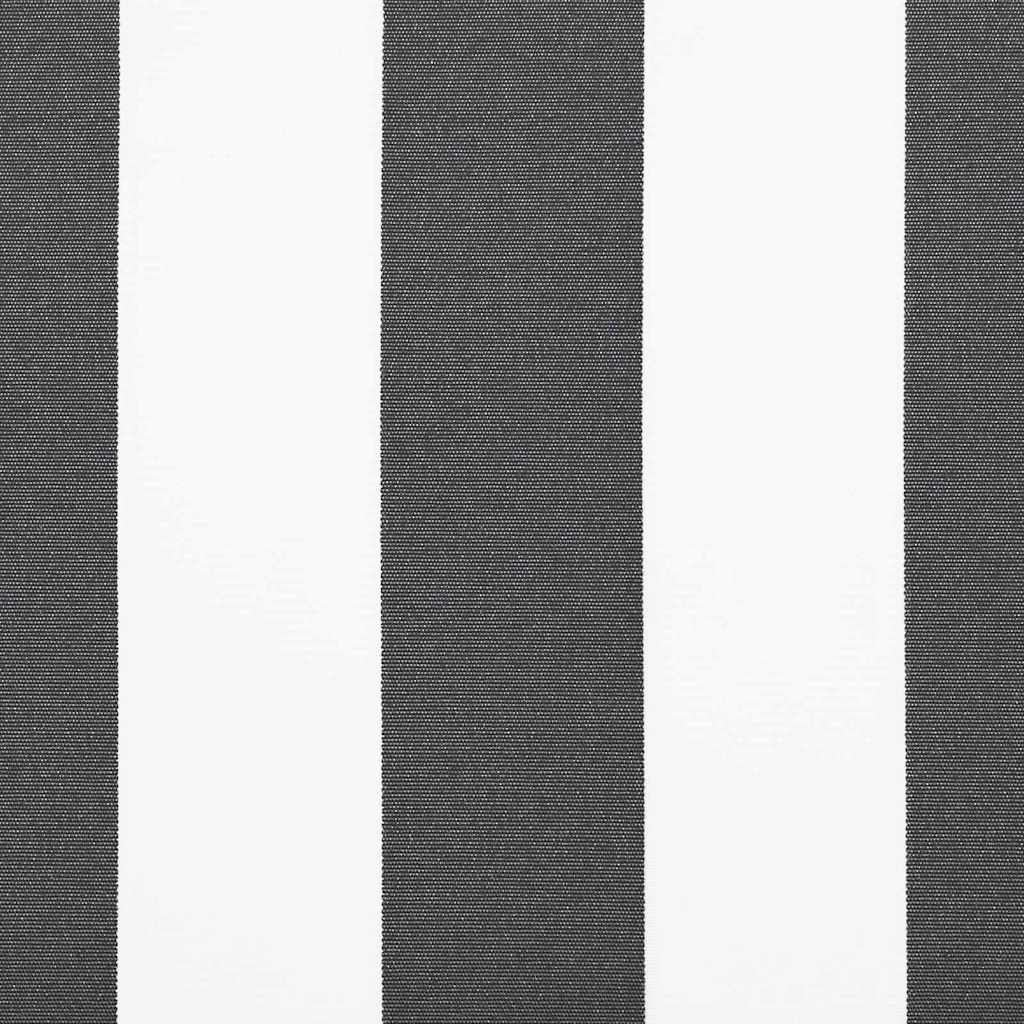 Markiseramme Anthracit og hvid 400 x 200 cm
