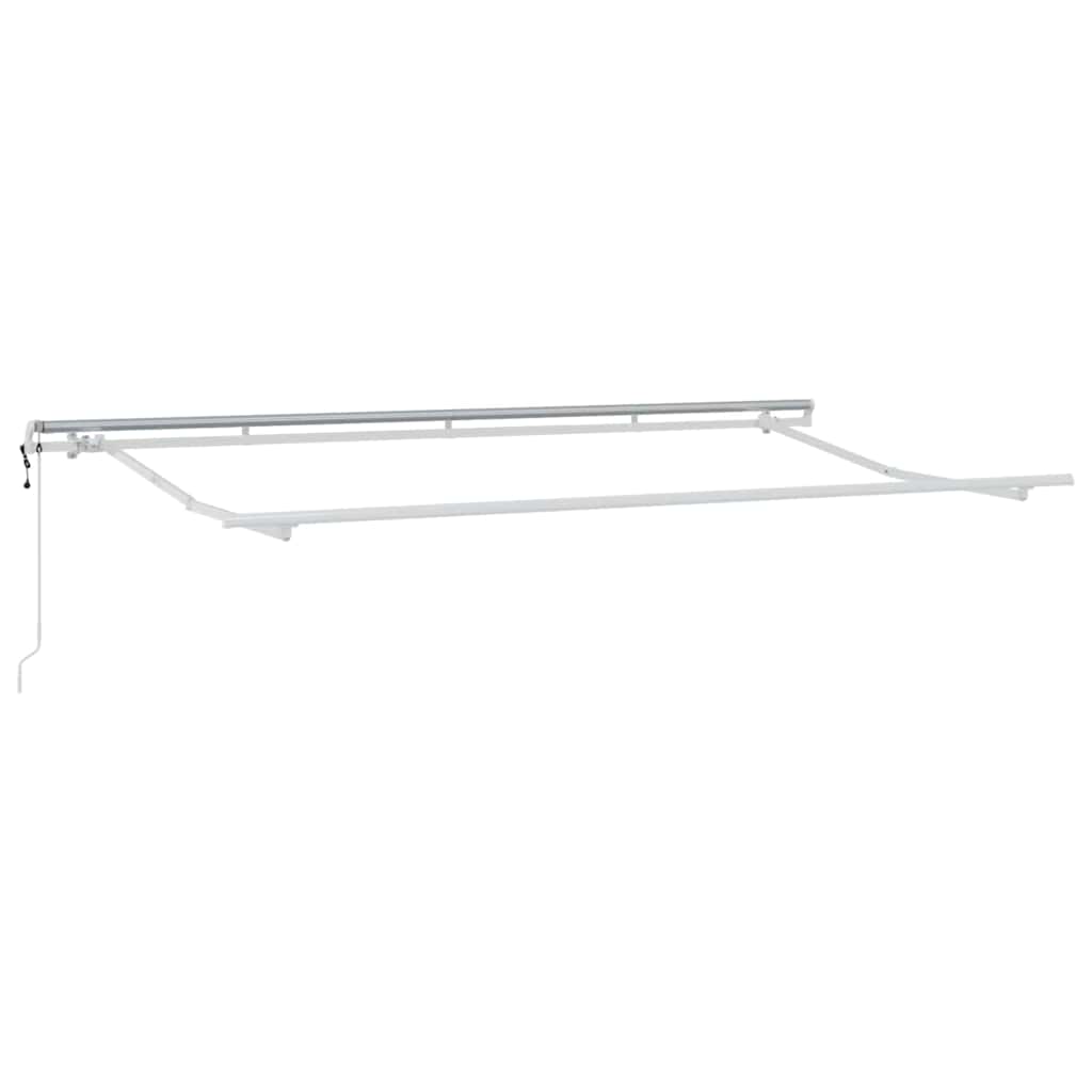 Utrækkelig Markise Antracit 400 x 200 cm Stof