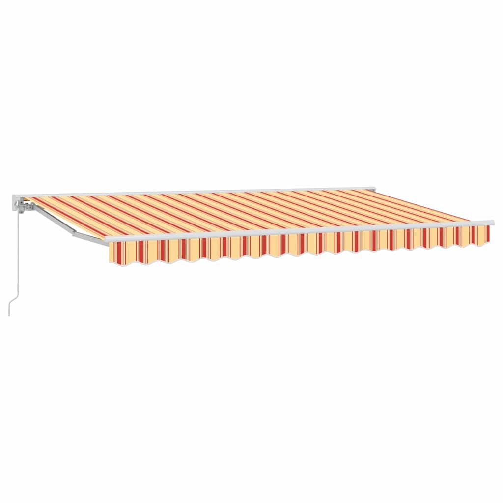 Markiseramme Flerfarvet 400 x 200 cm Polyester med PU belægning
