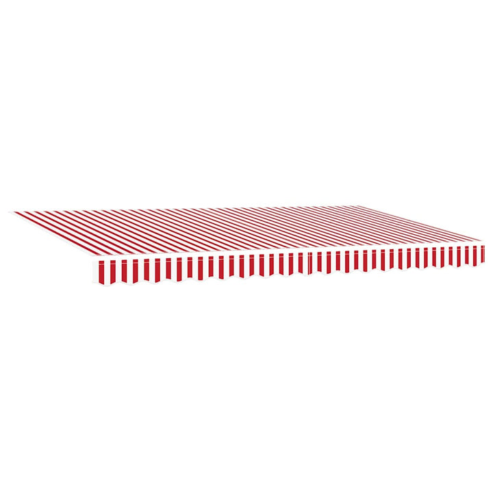 Utrækkelig Markise Rød 400 x 200 cm Stof