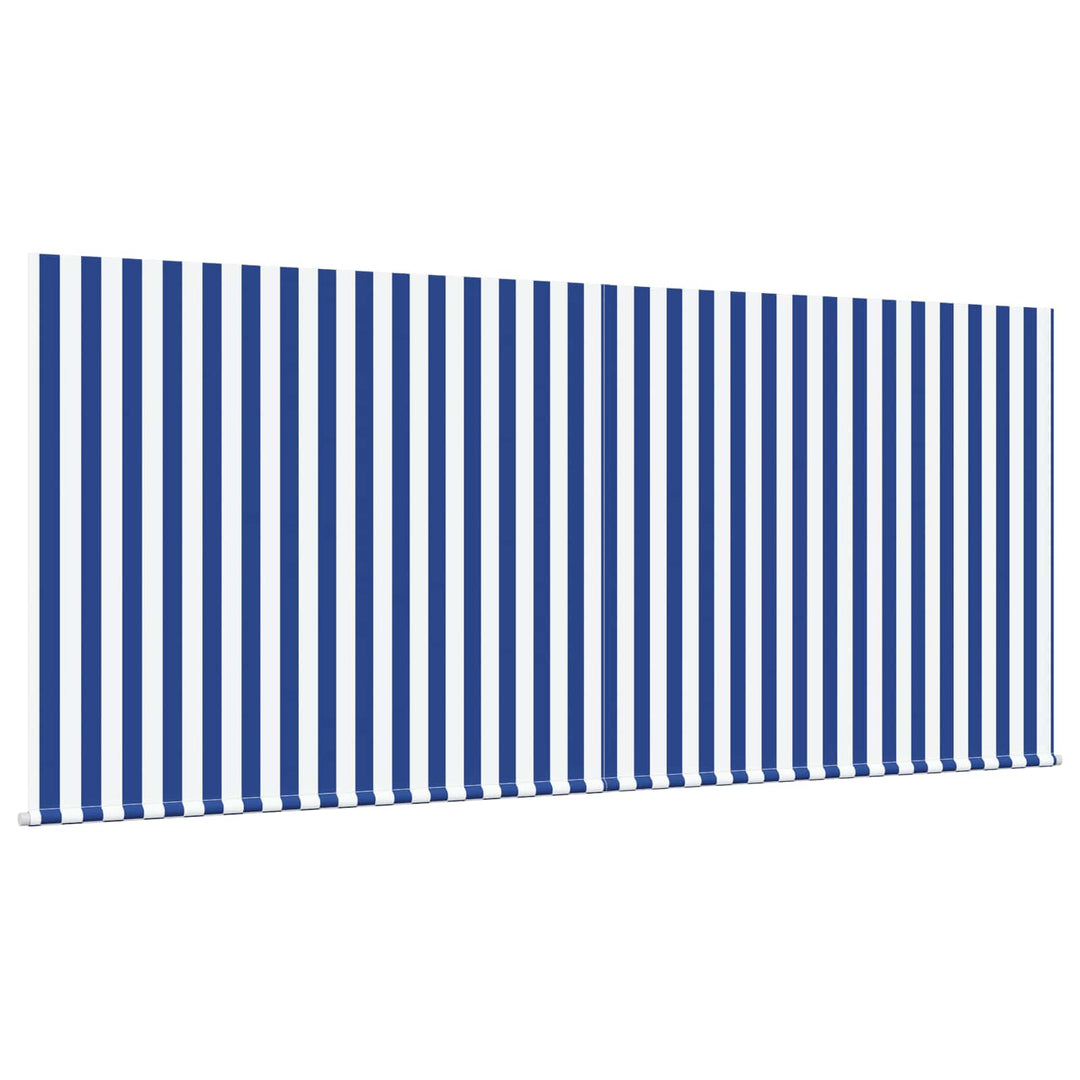 Utrækkelig Markise Blå og Hvid 300 x 250 cm