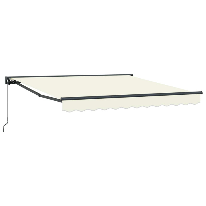 Markiseramme Creme 300 x 250 cm Polyester med PU belægning