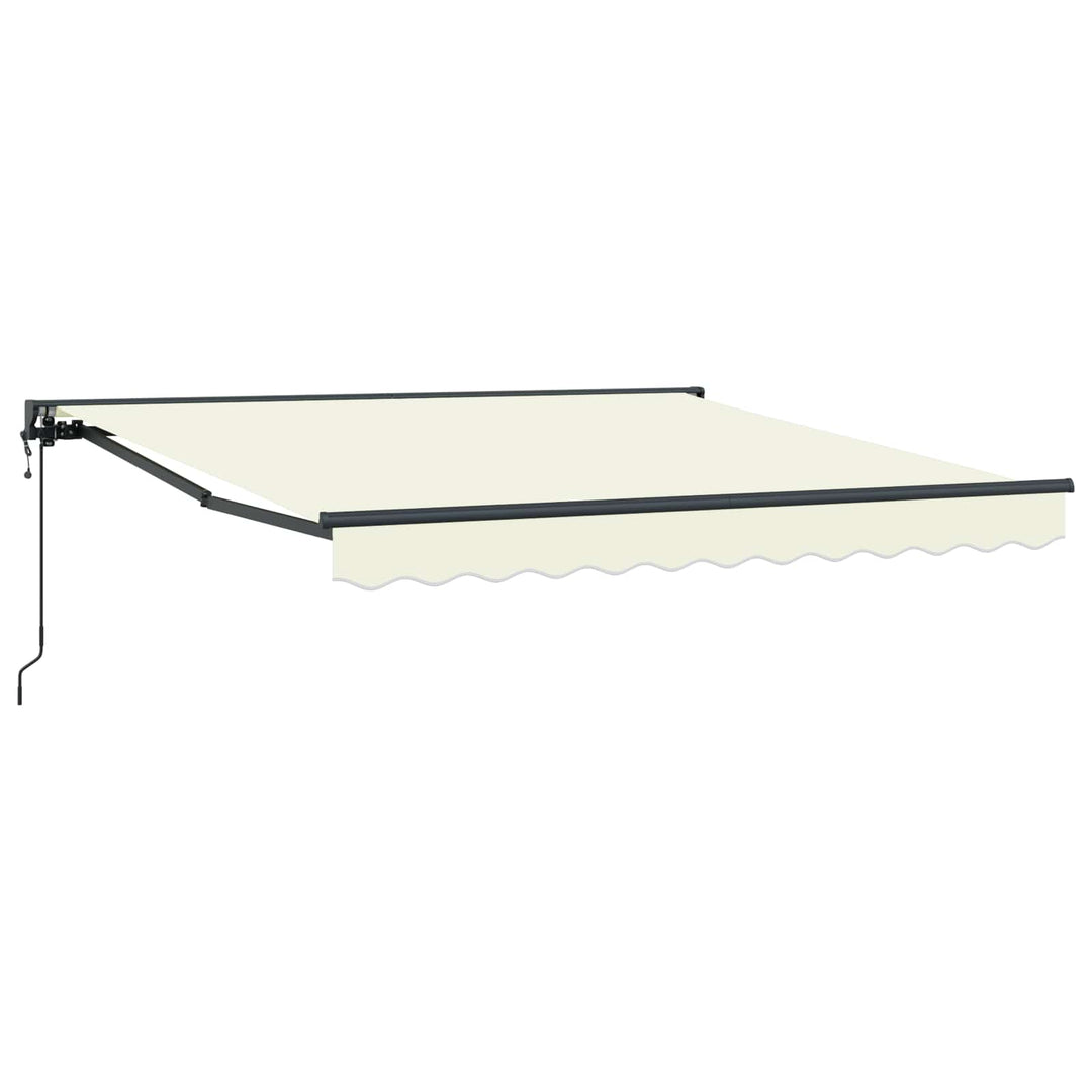 Markiseramme Creme 300 x 250 cm Polyester med PU belægning