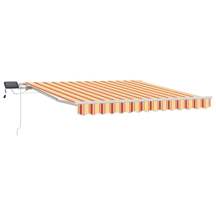 Udtrækkelig markise Gul og orange 300 x 250 cm