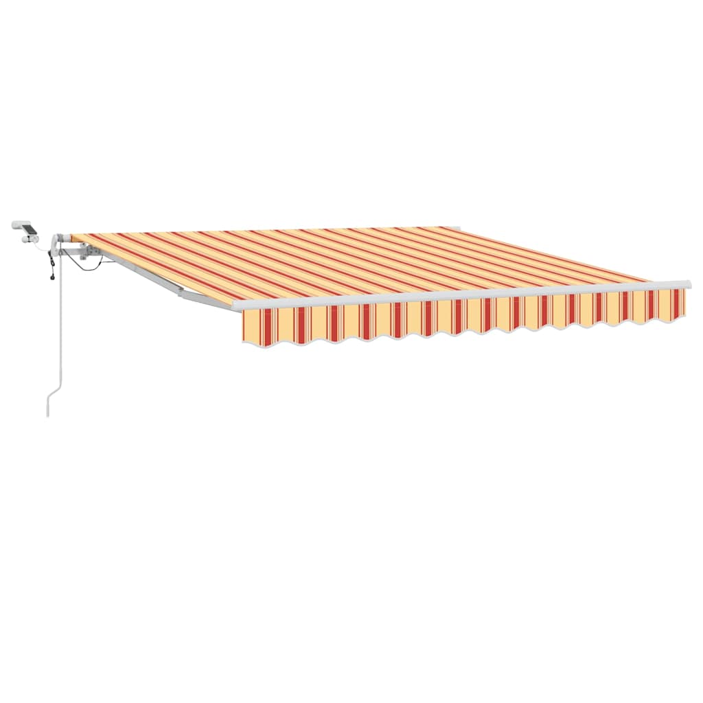 Markiseduge Gul og orange 300 x 250 cm Polyester