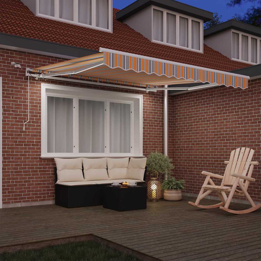 Markiseduge Flerfarvet 300 x 250 cm Polyester