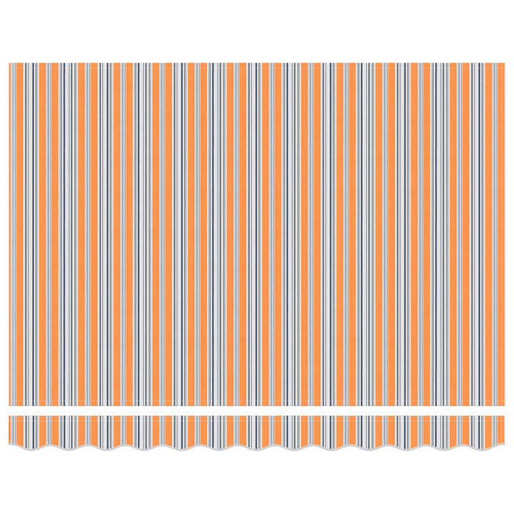 Markiseramme Blå og Orange 300 x 250 cm