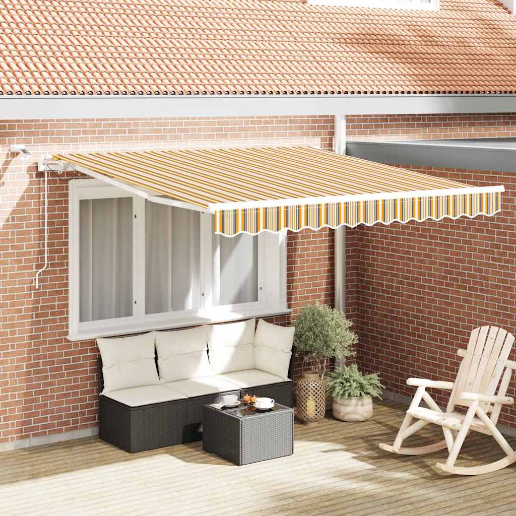 Markiseduge Flerfarvet 300 x 250 cm Polyester