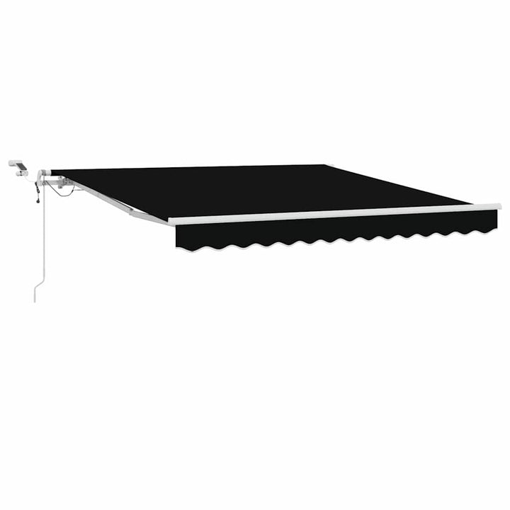 Udtrækkelig markise Sort 300 x 250 cm Polyester