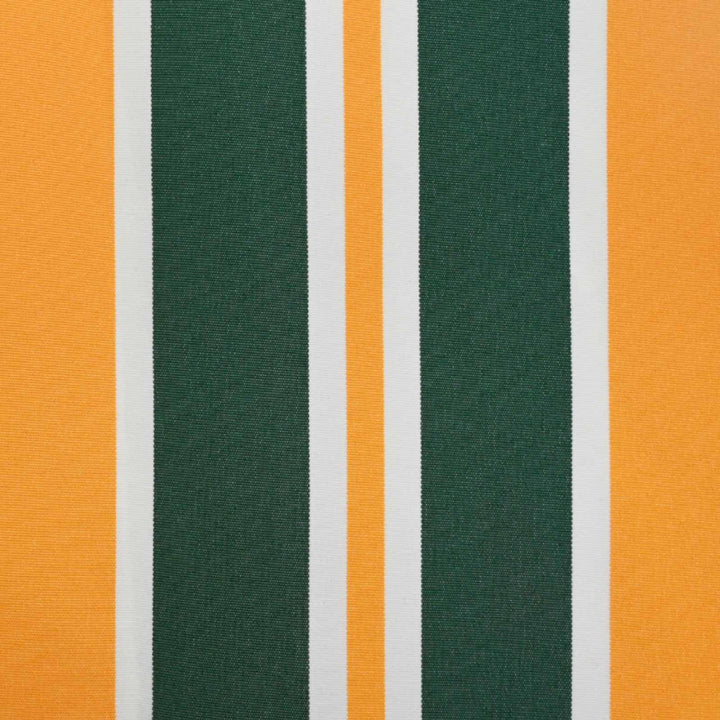 Markise Grøn og Gul 300 x 250 x 165 cm Polyester og Aluminium