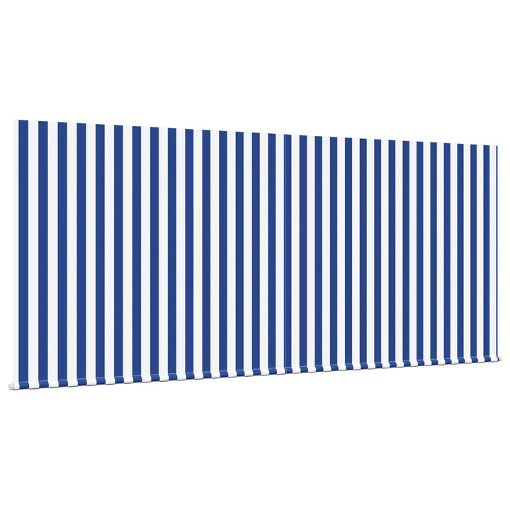 Utrækkelig Markise Blå og Hvid 350 x 250 cm