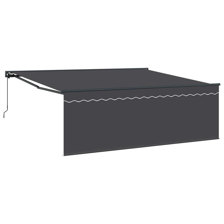 Markiseramme Gul og Hvid 350 x 250 cm