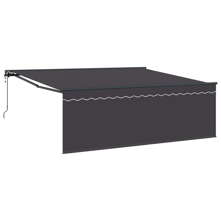 Markiseramme Gul og Hvid 350 x 250 cm