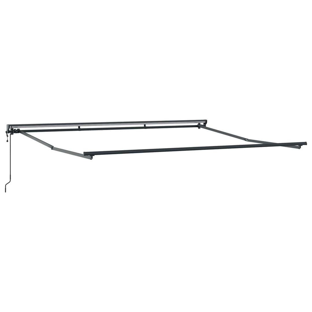 Markiseramme Gul og Hvid 350 x 250 cm