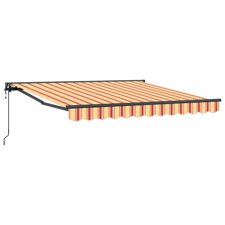 Markiseramme Flerfarvet 350 x 250 cm Polyester med PU belægning