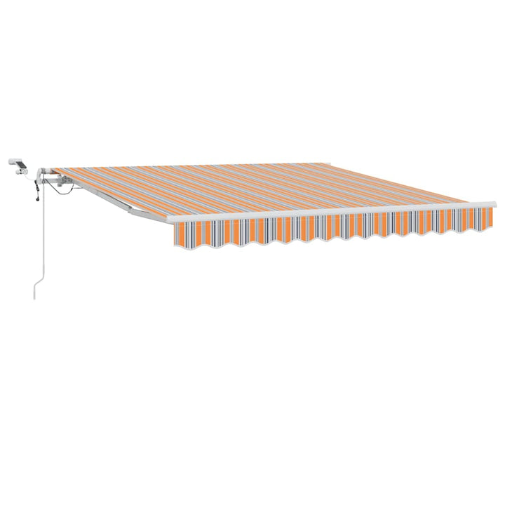 Udtrækkelig markise Flerfarvet 350 x 250 cm Polyester