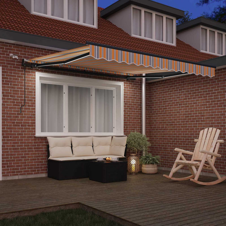 Markiseduge Flerfarvet 350 x 250 cm Polyester