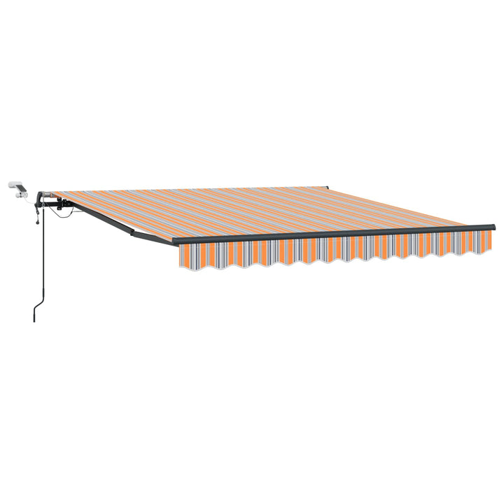 Markiseduge Flerfarvet 350 x 250 cm Polyester