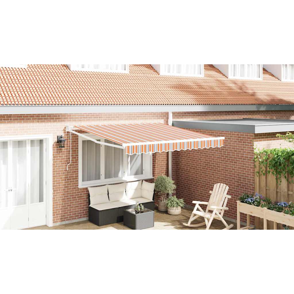 Utrækkelig Markise Flerfarvet 350 x 250 cm