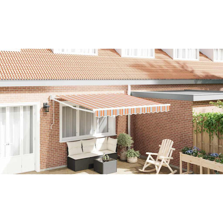 Utrækkelig Markise Flerfarvet 350 x 250 cm