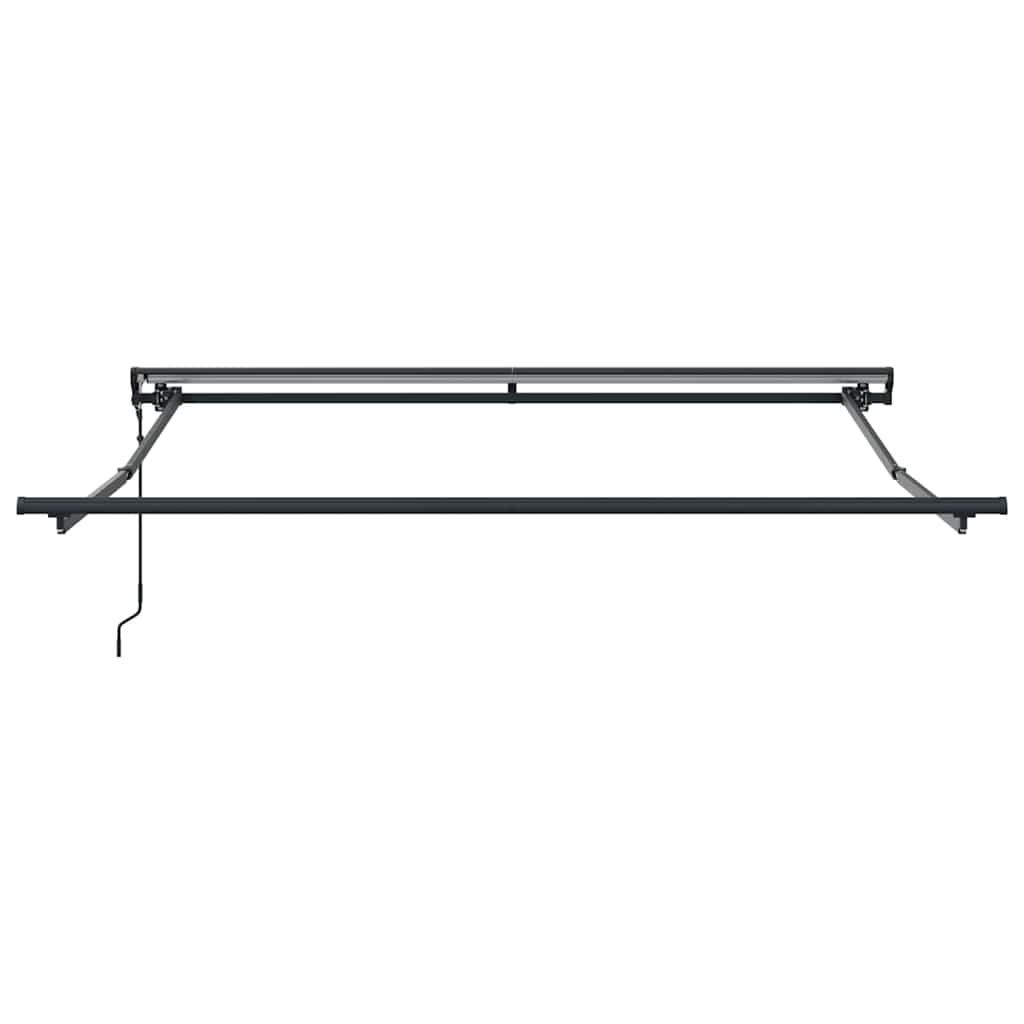 Markiseramme Rød 350 x 250 cm Polyester med PU belægning