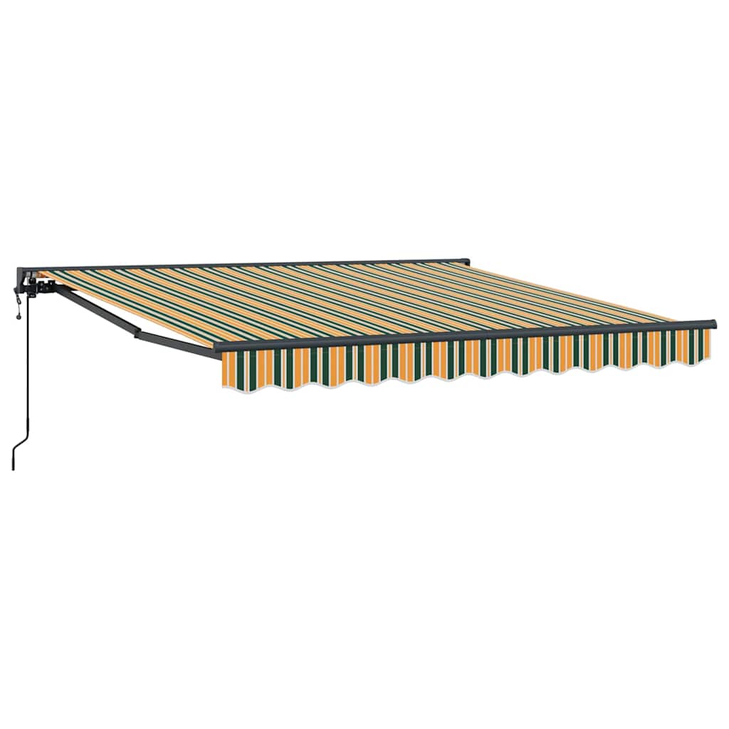 Markiseramme Grøn og Gul 350 x 250 cm