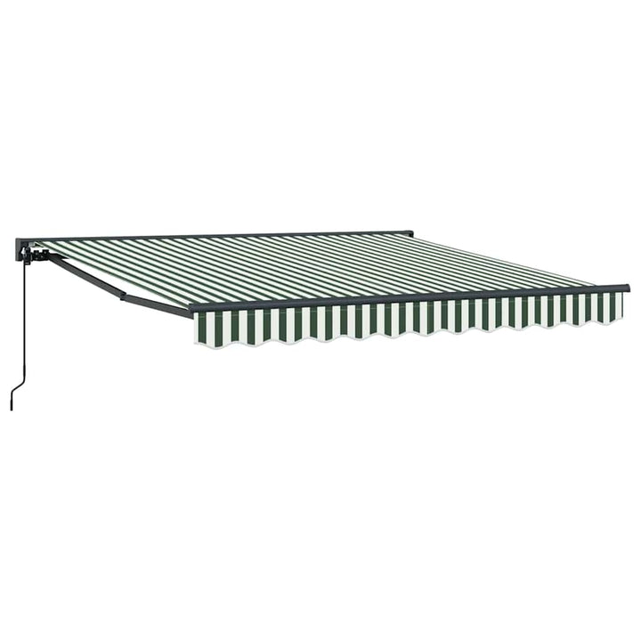 Markiseramme Grøn og Hvid 350 x 250 cm