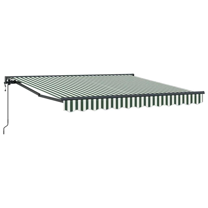 Markiseramme Grøn og Hvid 350 x 250 cm