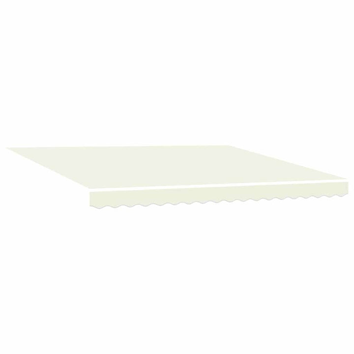 Utrækkelig Markise Creme 400 × 300 cm Polyester og Aluminium