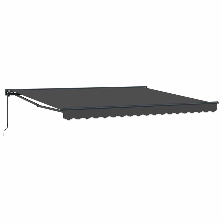 Markiseramme Antracit 400 × 300 cm Polyester med PU belægning