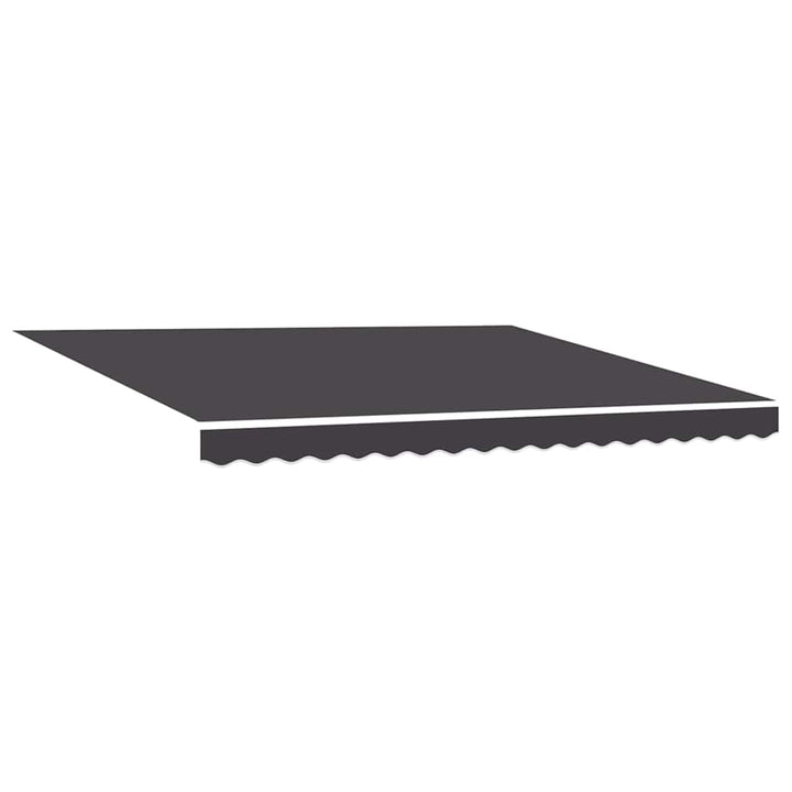 Utrækkelig Markise Antracit 400 × 300 cm Polyester og Aluminium