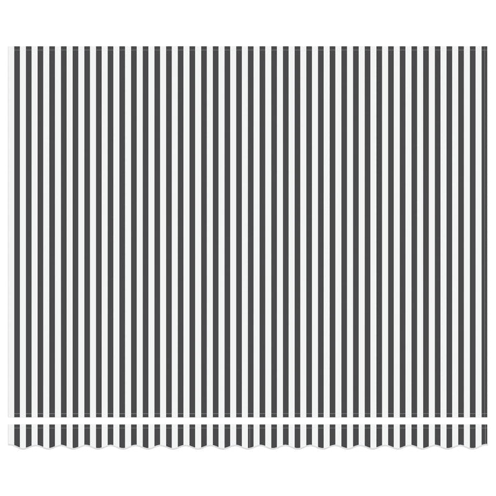 Markiseramme Anthracit og hvid 400 × 300 cm