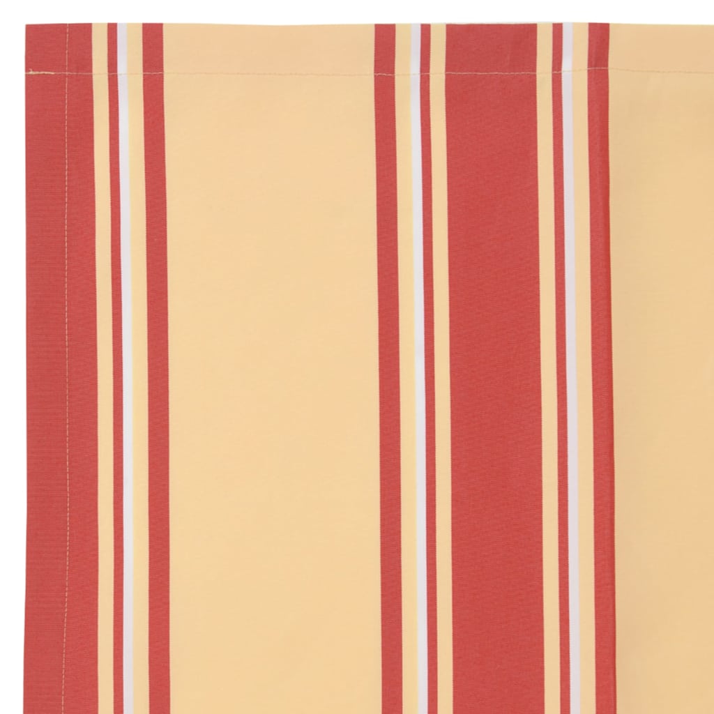 Markise Gul og orange 400 × 300 cm Polyester og metal