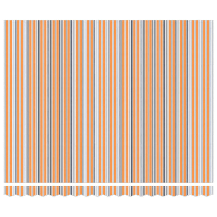 Markiseramme Blå og Orange 400 × 300 cm