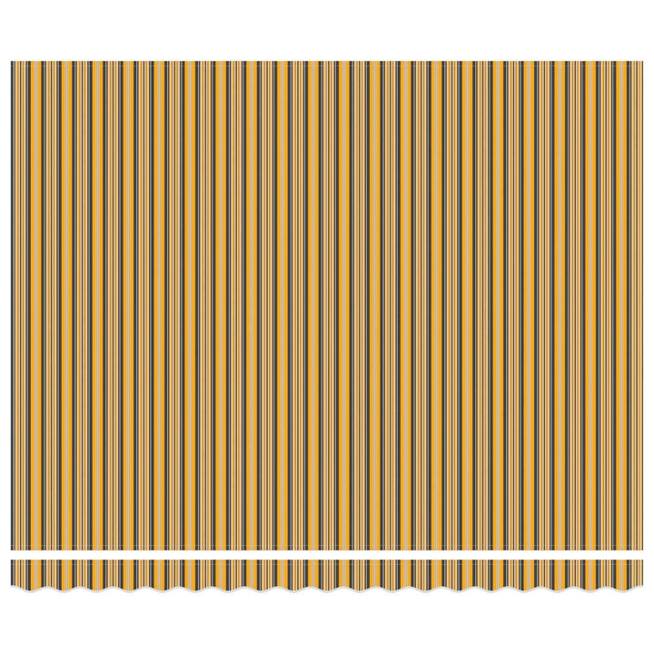 Markiseramme Gul og Grå 400 × 300 cm Polyester med PU belægning