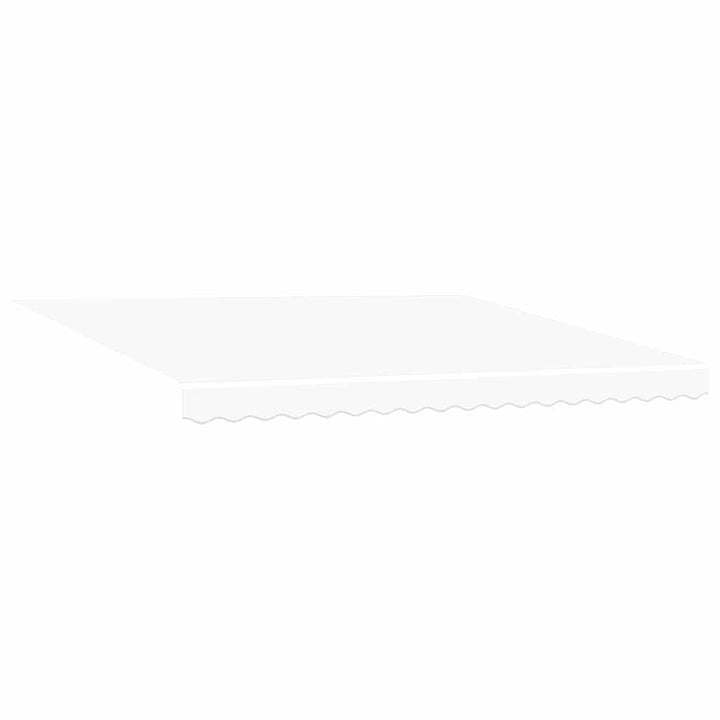 Udtrækkelig markise Hvid 400 × 300 cm