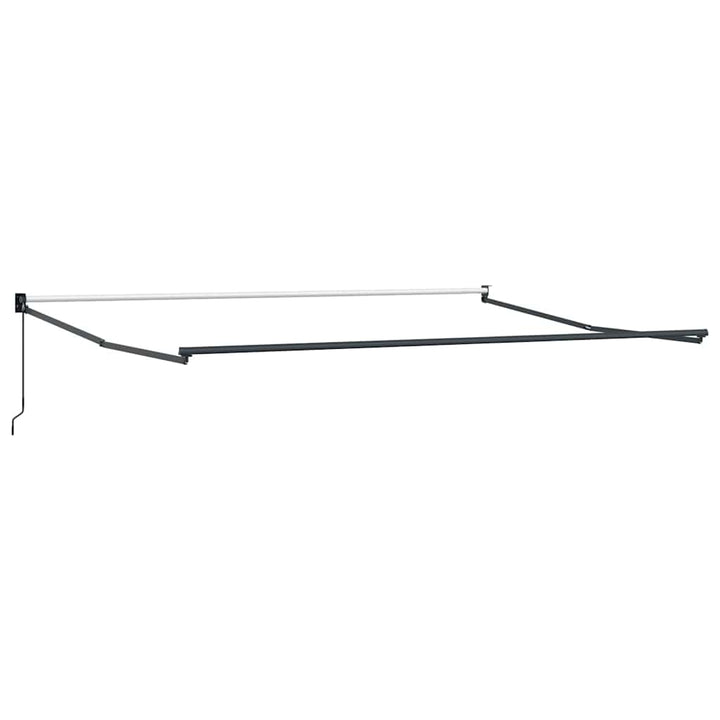 Udtrækkelig markise Hvid 400 × 300 cm