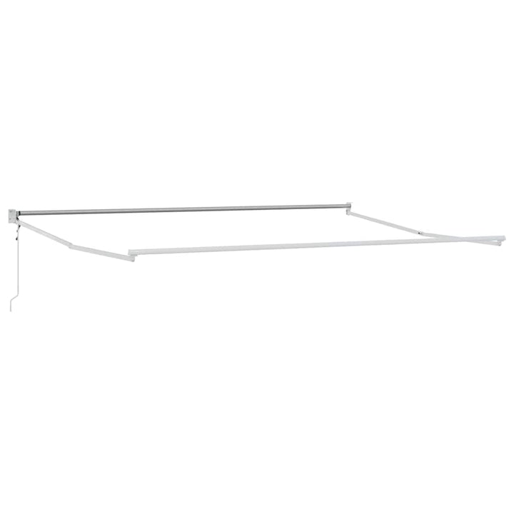 Udtrækkelig markise Beige 450 x 300 x 165 cm Polyester og metal
