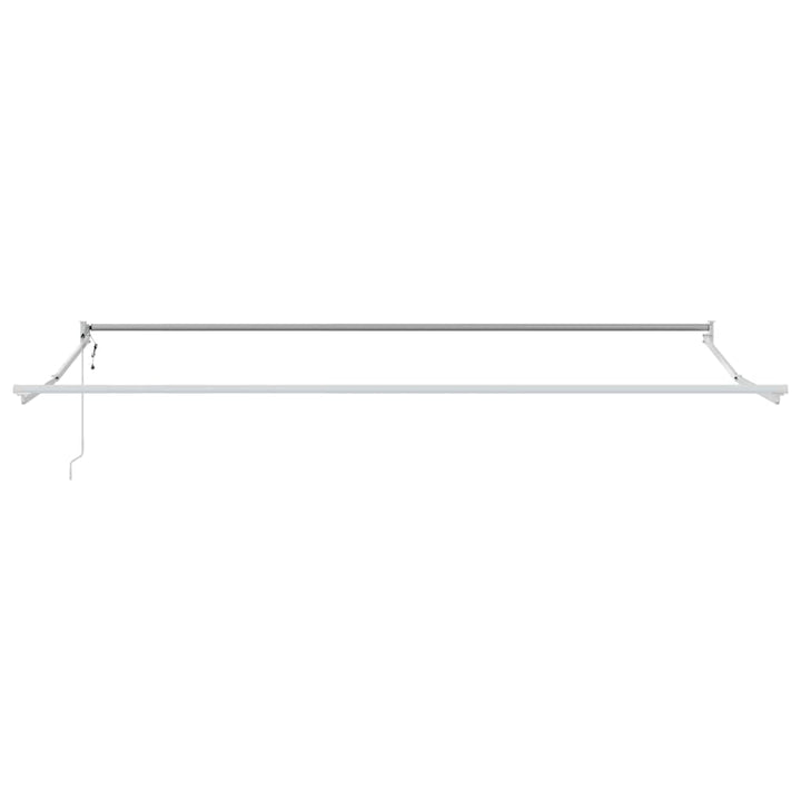 Udtrækkelig markise Beige 450 x 300 x 165 cm Polyester og metal