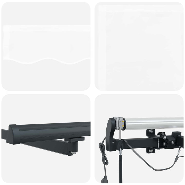 Markiseduge Hvid 450 × 300 cm Polyester