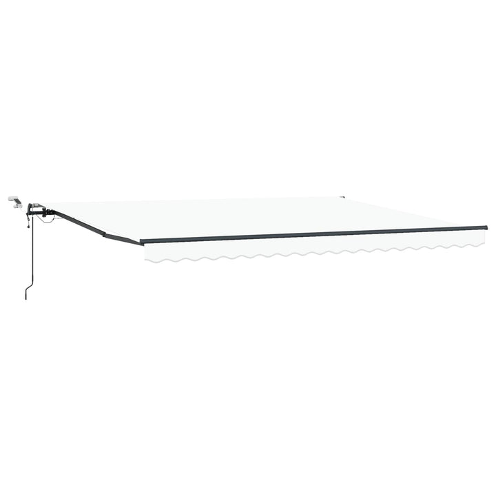 Markiseduge Hvid 450 × 300 cm Polyester