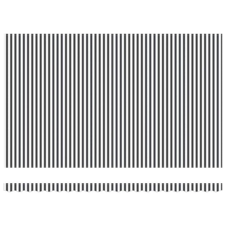 Markiseramme Anthracit og hvid 500 × 300 cm